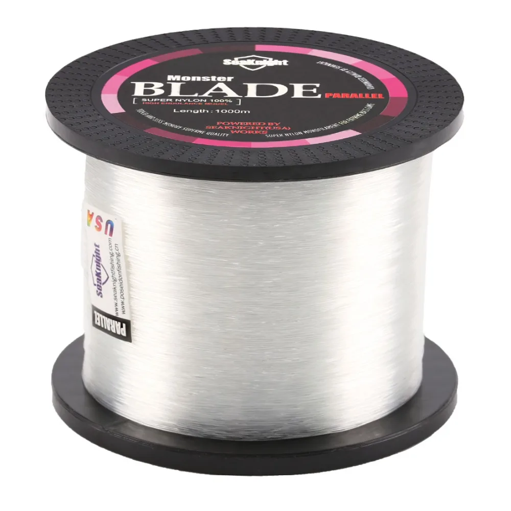 Seaknight caliente 1000M SeaKnight BLADE hilo de pescar de nailon monofilamento carpa marca línea de pesca 2-35LB - imagen 3