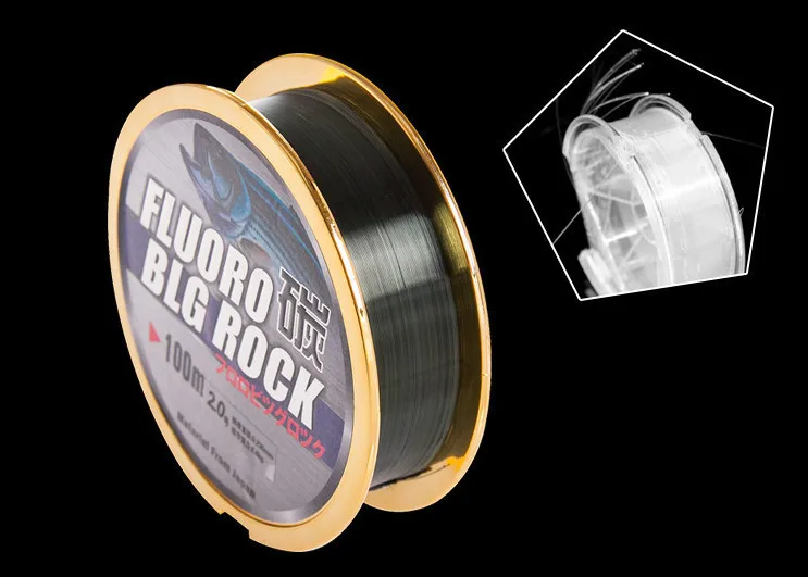 Mavllos-sedal de pesca de nailon, 100M, superficie de recubrimiento de fluorocarbono, 2-50LB - imagen 4