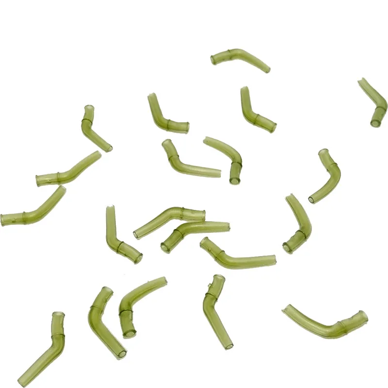 Alineador de línea de 15 piezas/alineadores de gancho doblado de codo para pesca de carpa, Terminal de pesca de carpa, aparejos de extremo, accesorios de aparejo para el cabello - imagen 4