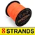 8 Strands Orange