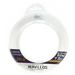 Mavllos Fluorocarbono 100M – Líder súper fuerte para carpa