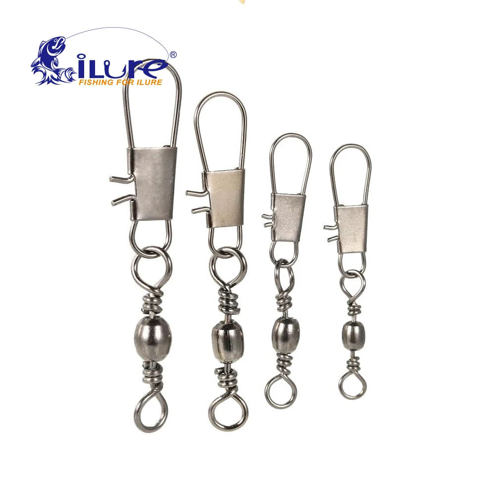 ILURE-señuelo de aparejos de pesca giratorios, herramientas de pesca, ganchos, accesorios, enchufe, cobre, 30mm, 35mm, 40mm, 47mm, 50 unidades por lote - imagen 2