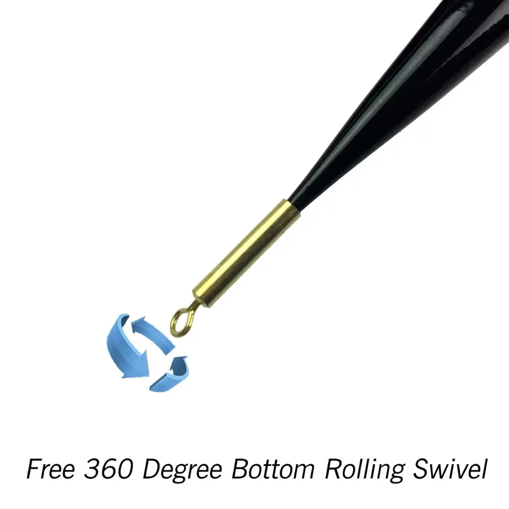 1 pieza LED flotador de pesca electrónico Balsa madera luminosa flotador de pesca Bobber agua dulce agua salada Led Bobber para pesca nocturna - imagen 5