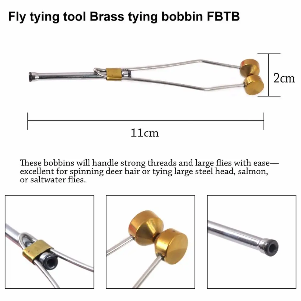 Maximumcatch-Materiales de atado de moscas, herramientas de atado de moscas de cerámica, bobinas - imagen 5