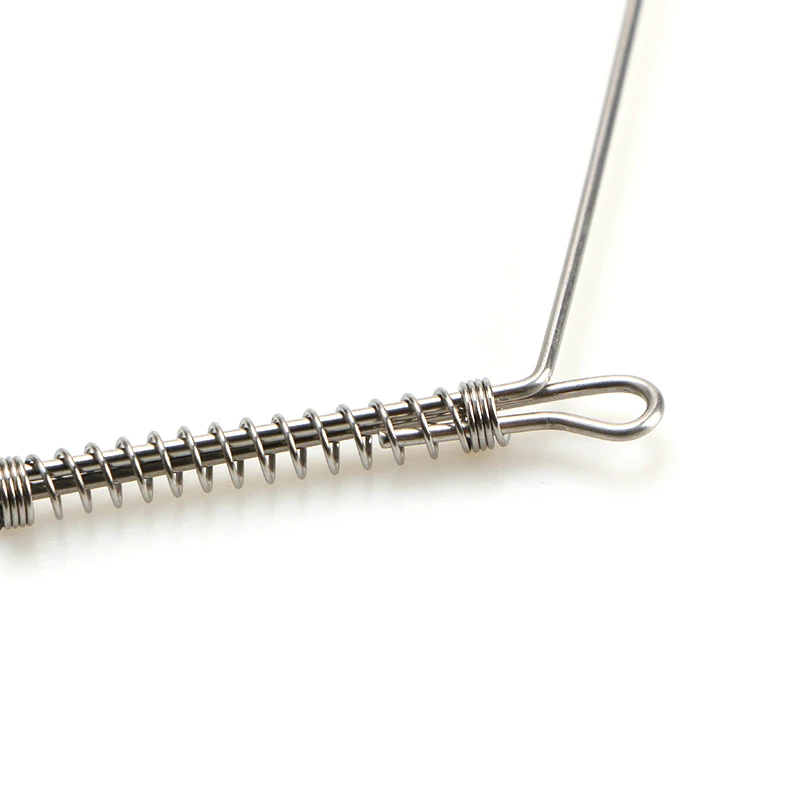 Bimoo-Brazo de alambre de acero inoxidable, aparejo de pesca de agua salada, ramas con eslabones giratorios, 20cm, 30cm, 40cm, 20 unidades - imagen 5
