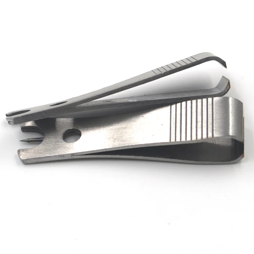 MNFT 1 Uds 5,1 cm/2 pulgadas MINI tijera para sedal de pesca con mosca 2 en 1 cortador de sedal de pesca de acero inoxidable con herramientas limpiadoras de ojos con gancho - imagen 2