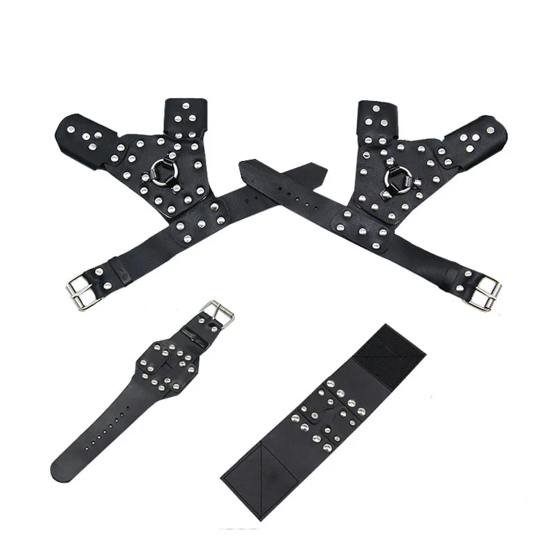 Protector de mano de pesca, pulsera de tirachinas de acero + cuero Artificial para mano izquierda o derecha, accesorios para exteriores - imagen 3