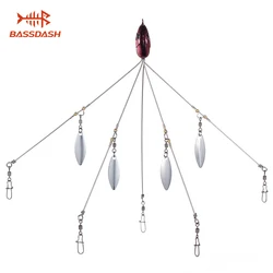 Bassdash Alabama Rig 5 Brazos Spinner para lubina
