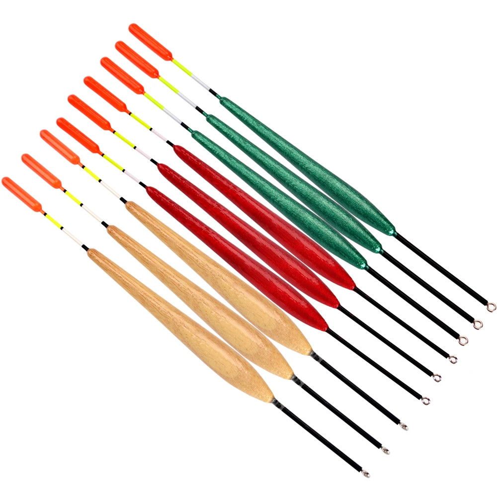 NGB-Juego de flotadores de pesca de carpa, aparejos de pesca de flotador de abeto Barguzinsky, alta calidad, 10 Uds. - imagen 4