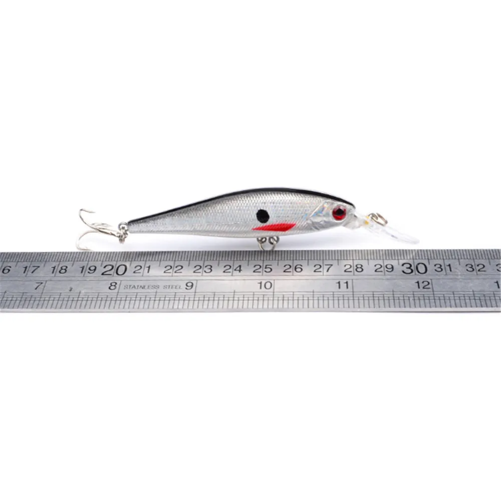 Señuelo de pesca de pececillos, 1 pieza, 9,2g, 10cm, Wobbler, cebo duro de plástico, accesorios de pesca de carpa - imagen 5