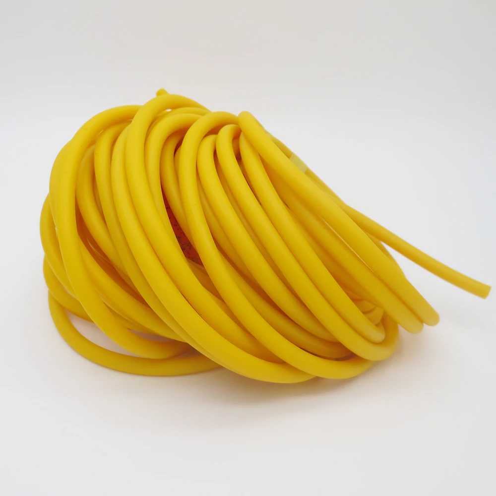 Cuerda elástica de tubo de látex para torniquete, banda de goma Natural 3060, tamaño empaquetado, 10M - imagen 5