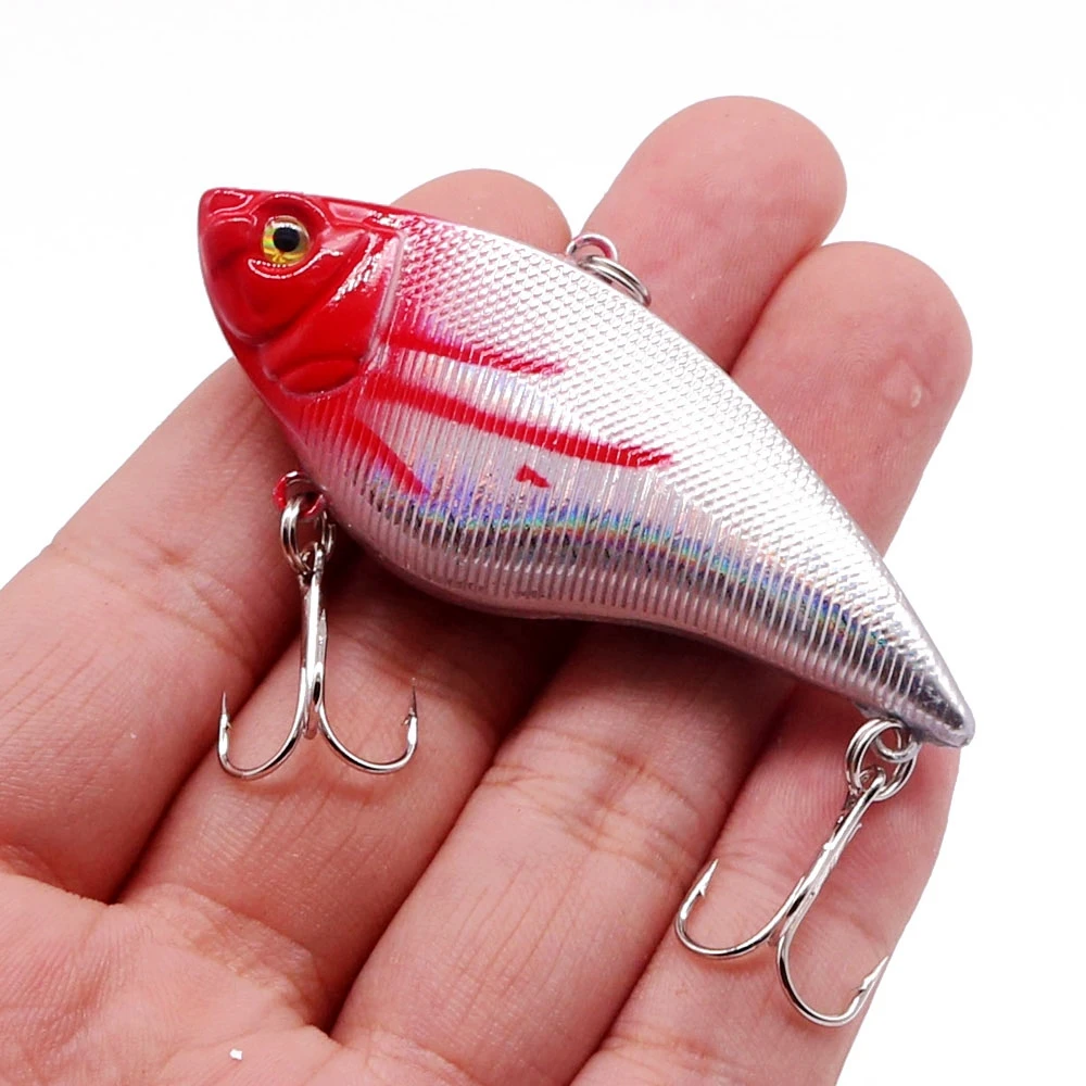 1 Uds de plástico VIB Pesca 7cm 16G duro cebo artificial de wobbler 13 Color Peche Bass Pike Trolling DE Pesca - imagen 2