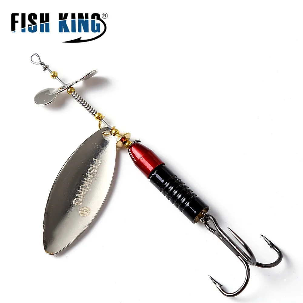 FISH KING-señuelo de pesca para correr profundo, cebo giratorio, duro, falso, de Metal - imagen 4