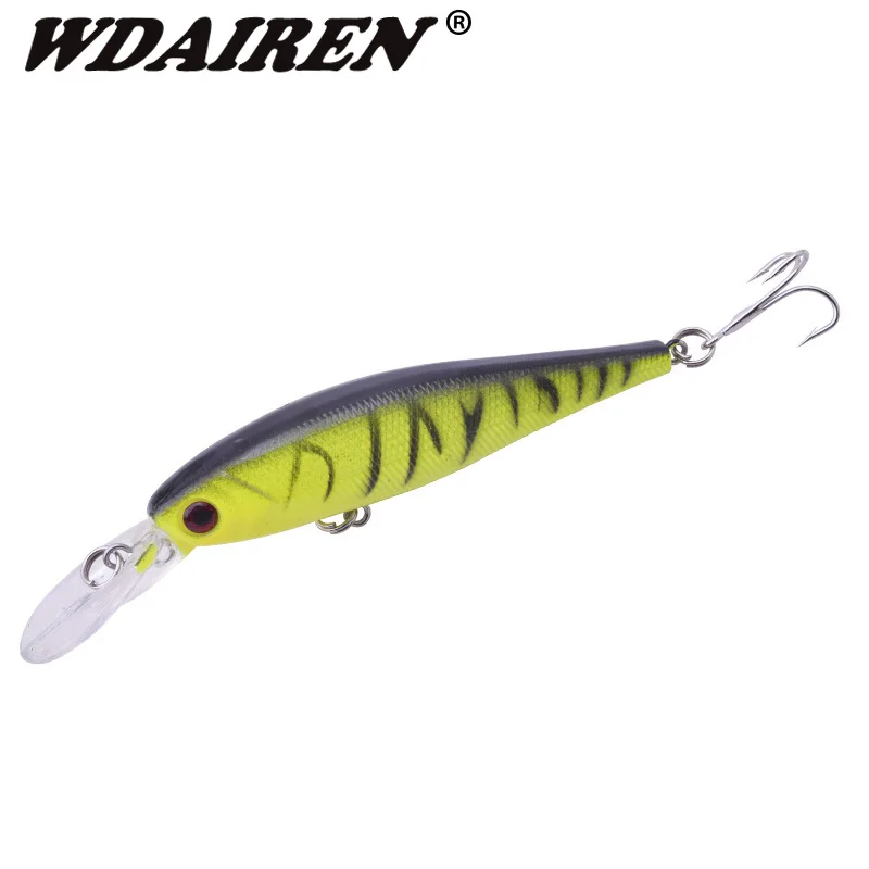 Señuelos de Pesca de pececillos, cebos duros artificiales de Japón, anzuelos triples, aparejos de pesca, 10cm, 9,2g, 1 WD-064 - imagen 3