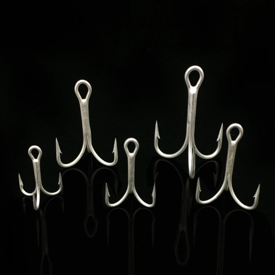 WALK FISH-anzuelos de pesca resistentes al agua salada, anzuelos de pesca de acero al carbono de alta resistencia, 2 #4 #6 #8 #10 #, 10 unids/lote - imagen 2