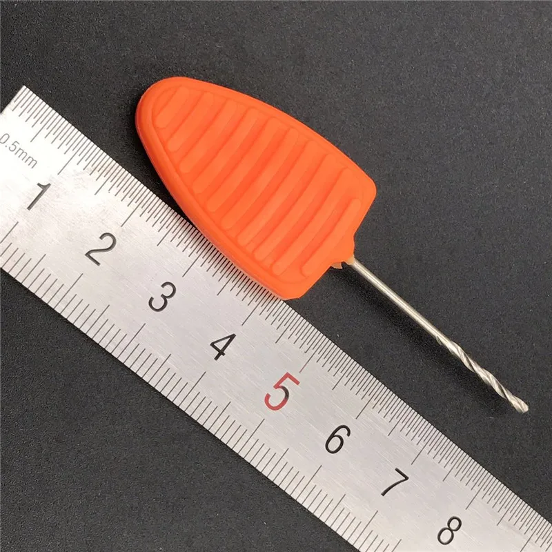 4x agujas de cebo para pesca de carpa, agujas de empalme, tijeras extractoras de nudos, Boilies Pop Up, maíz, Tigre, tuerca, Chod, aparejos para el cabello, herramientas de fabricación - imagen 5