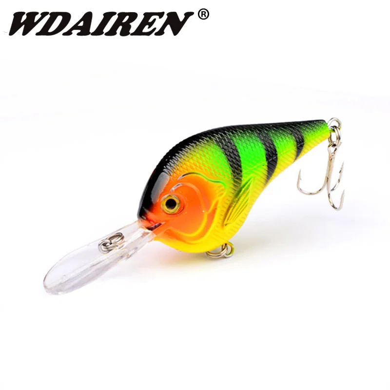 Juego de Señuelos de Pesca duros, set de 8 colores de 9,5 cm, 11g, Crankbait, aparejos de pesca