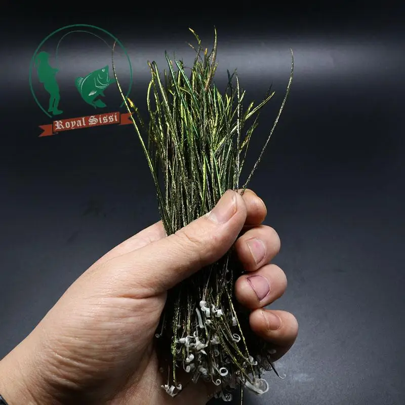 Royal Sissi, 1 bolsa, Herl de pavo real Natural, paquete de 200 hebras, atado de moscas, ninfa, collar del tórax, materiales para atar, intermedios, edredones para el cuerpo, alas - imagen 2