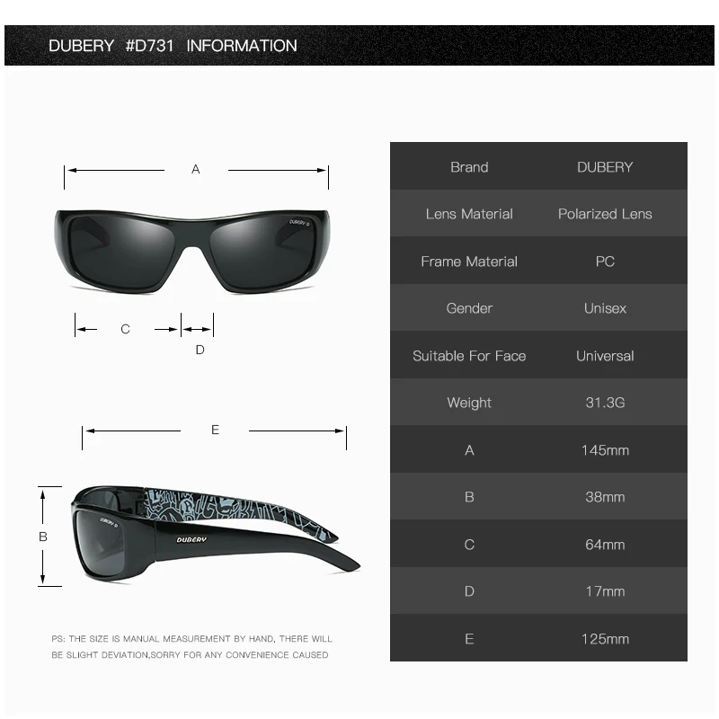 Gafas de sol deportivas polarizadas de camuflaje para hombre, lentes de sol para pescar UV 400, montura de PC, conducción al aire libre, Camping, ciclismo - imagen 3