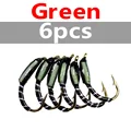6PCS Green