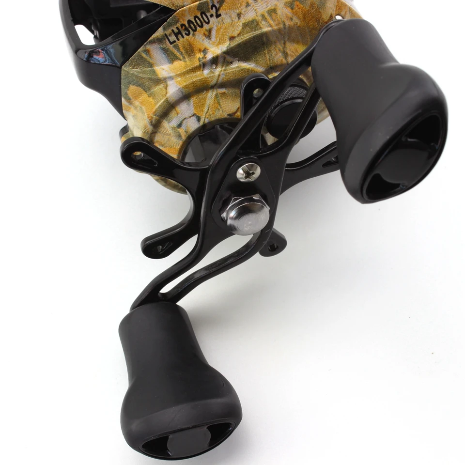 Carrete de pesca Baitcasting 13BB, rueda de pesca, carrete de fundición de camuflaje, aparejos de pesca de viaje - imagen 4