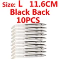 Black back L 10pcs