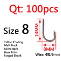 Size 8  100pcs