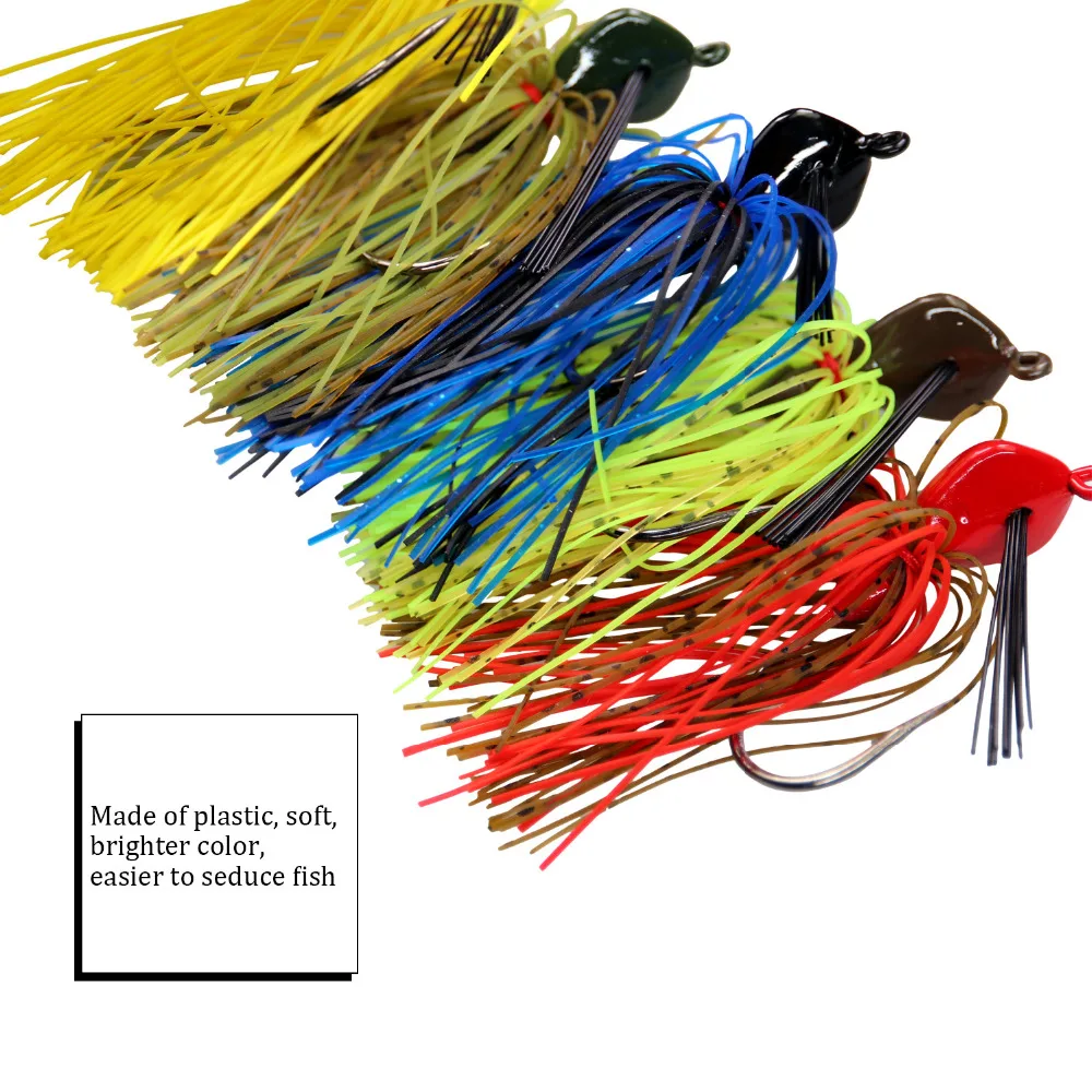 Plantilla de natación sin malezas, 3 uds., 19g, cebo de alambre alto, cabezal de anzuelo de rendimiento, cebo de pesca para pesca de lubina con anzuelo Mustad - imagen 5