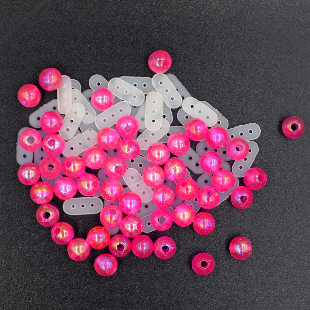 MNFT-Juego de 50 paradas y cuentas Bobber para todo el casting y deslizamiento, toboganes de tope ajustables para pesca en espuma, fáciles de cambiar el ajuste de profundidad - imagen 3