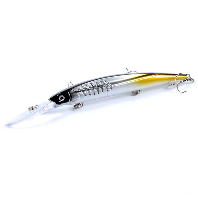 Wobbler Minnow Suspenso – Señuelo Rígido para Lubina y Carpa - imagen 2