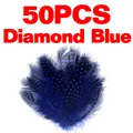 50pcs diamond blue