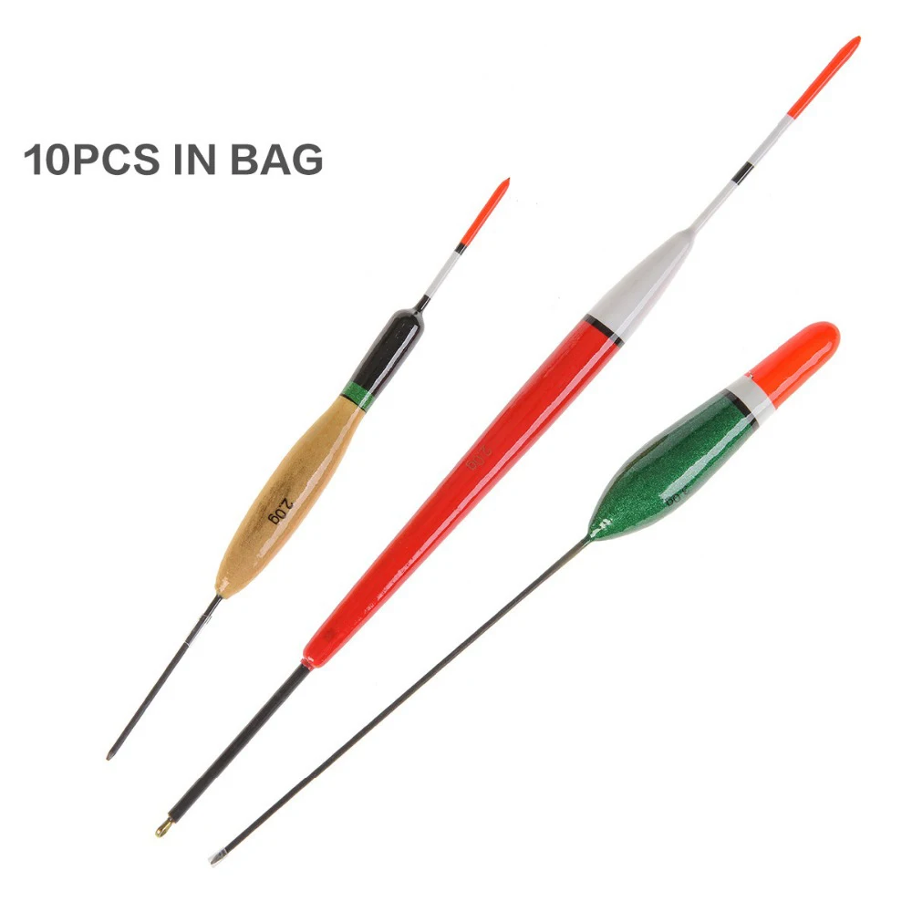 Flotador de Pesca de día, herramientas de aparejos de 14cm, 17cm y 22cm, varios modelos, 10 unids/lote - imagen 4