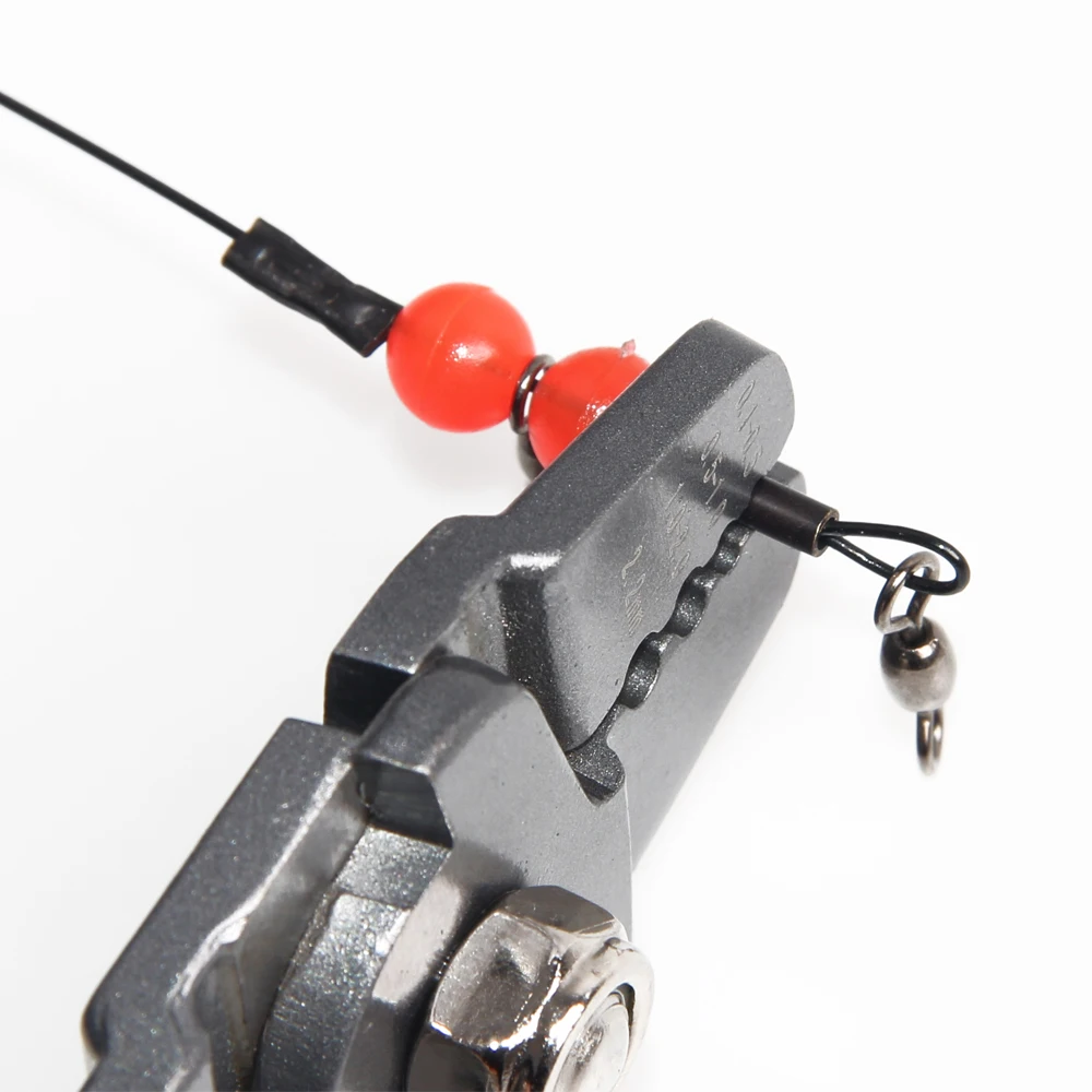 Manguito de crimpado de pesca, 500 unids/caja, tubo de cobre, alambre de aluminio, manguitos de conector, accesorios de pesca - imagen 4