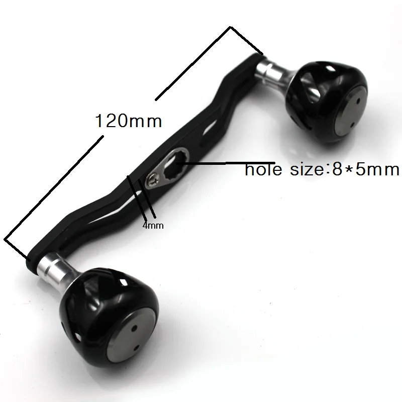 Kawa-nuevo mango de pesca para fundición de cebo, carrete de plantilla de rueda de tambor, gota de agua, 120mm de longitud Alta calidad, envío gratis - imagen 4