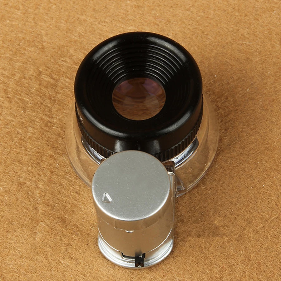 Lupa de mano con Zoom 20x para identificación de joyas, reloj polarizado con luz Led, gafas flotantes de pesca, herramientas - imagen 5