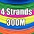 4 Strands 300M