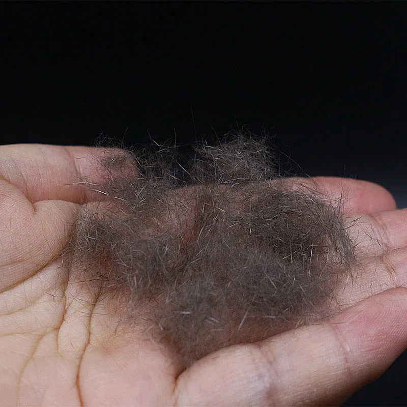 Royal Sissi-dub de ardilla natural para atar moscas, dub de gran volumen, dubs de Ninfa sin teñir, materiales de atado de moscas, 4 gramos en total - imagen 5