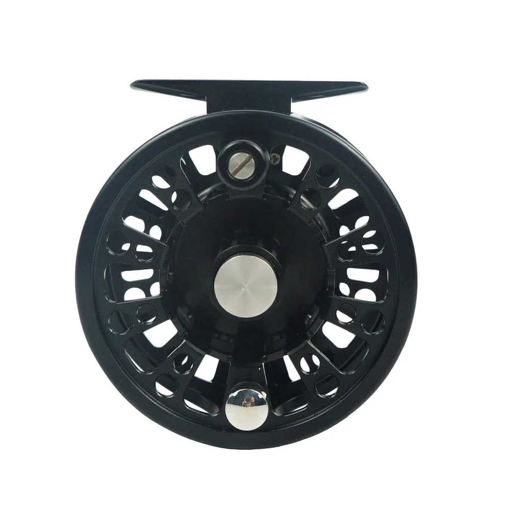 Aventik-carrete clásico de corcho para pesca con mosca, arrastre de disco para salmón, agua salada, mecanizado CNC - imagen 4