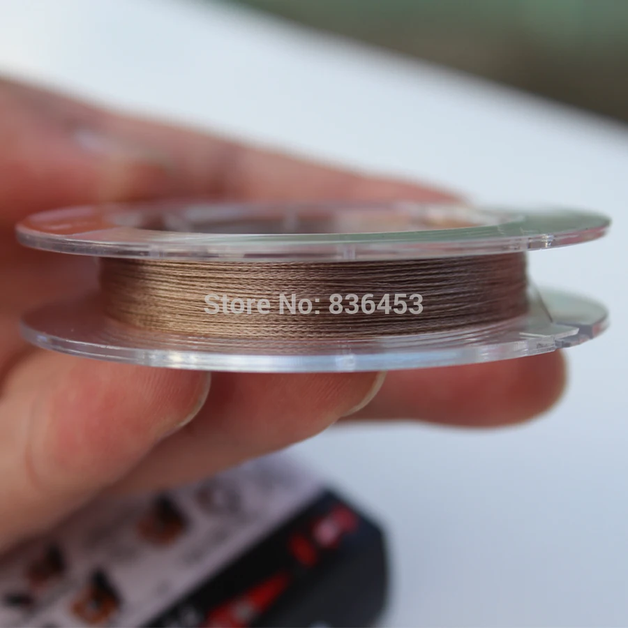 Anglers Choice-sedal de pesca trenzado, hilo de acero, monofilamento, 30m - imagen 2