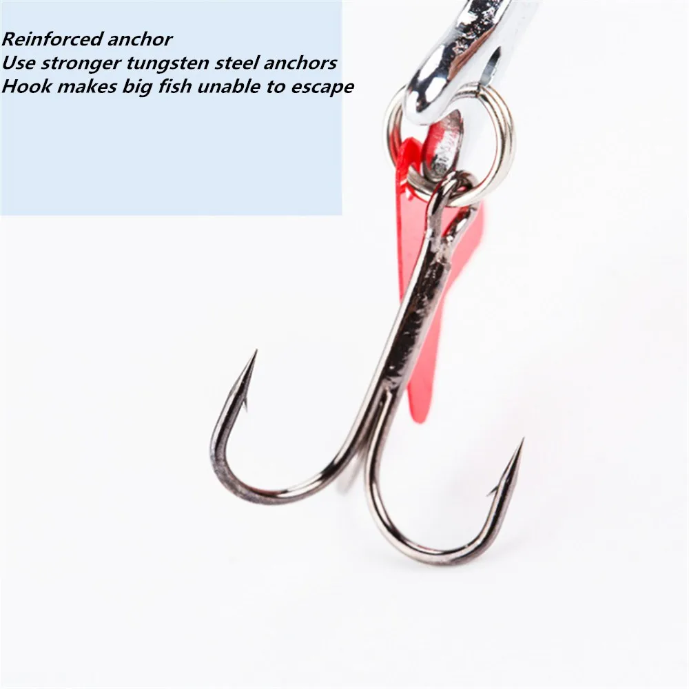 Señuelo de pesca de Metal, cebo giratorio de lentejuelas, aparejo duro Isca Artificial, oro plateado, 10g, 14g, 21g, 28g, 1 ud. - imagen 4