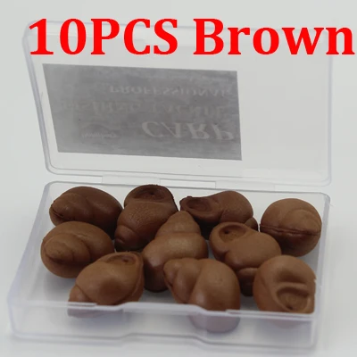 10PCS-Brown