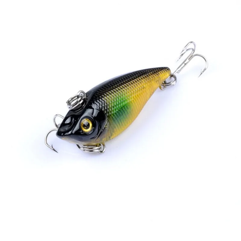 1 Uds. 6,6g 5cm señuelo de Pesca VIB de plástico realista cebo duro lubina anzuelos Iscas Pesca Wobbler equipo de Pesca artificial Crankbait - imagen 4