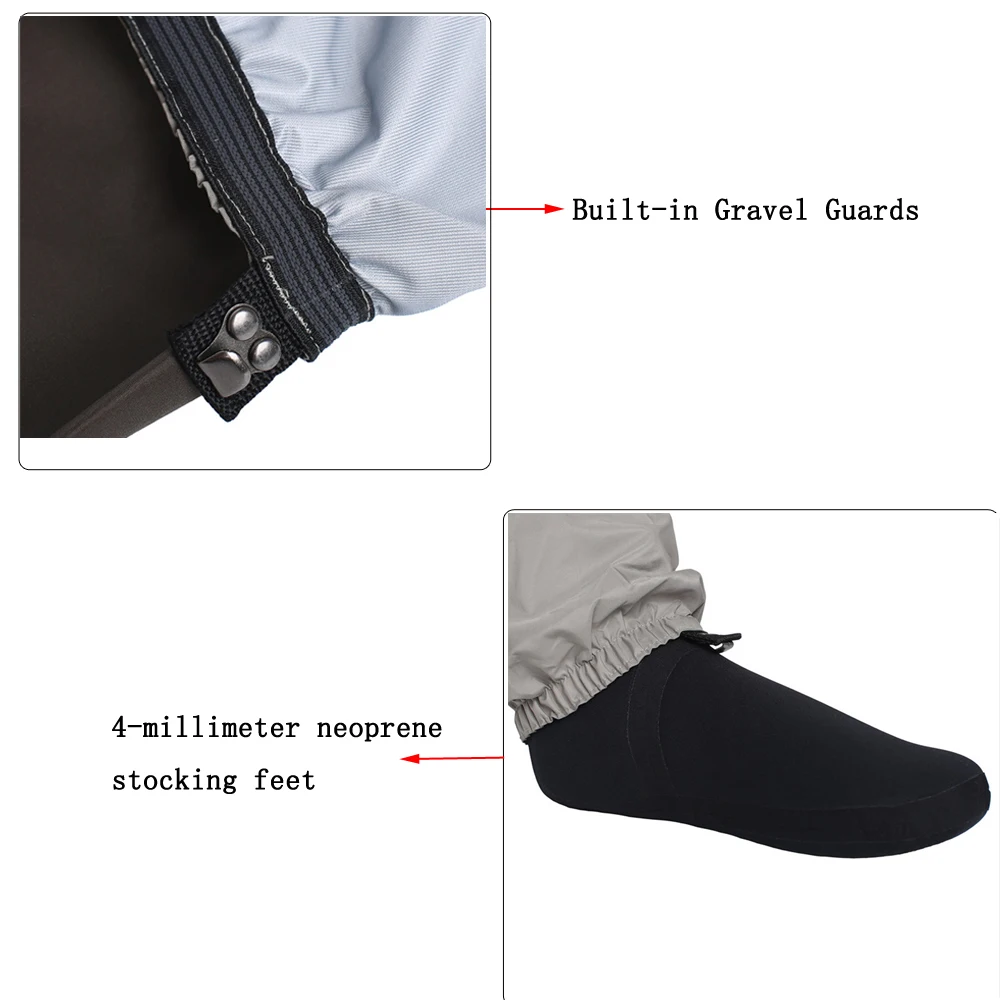 Botas de pesca para hombre, medias transpirables, Wader, ligero, Convertible, pantalones de caza, Kit para pesca con mosca - imagen 5