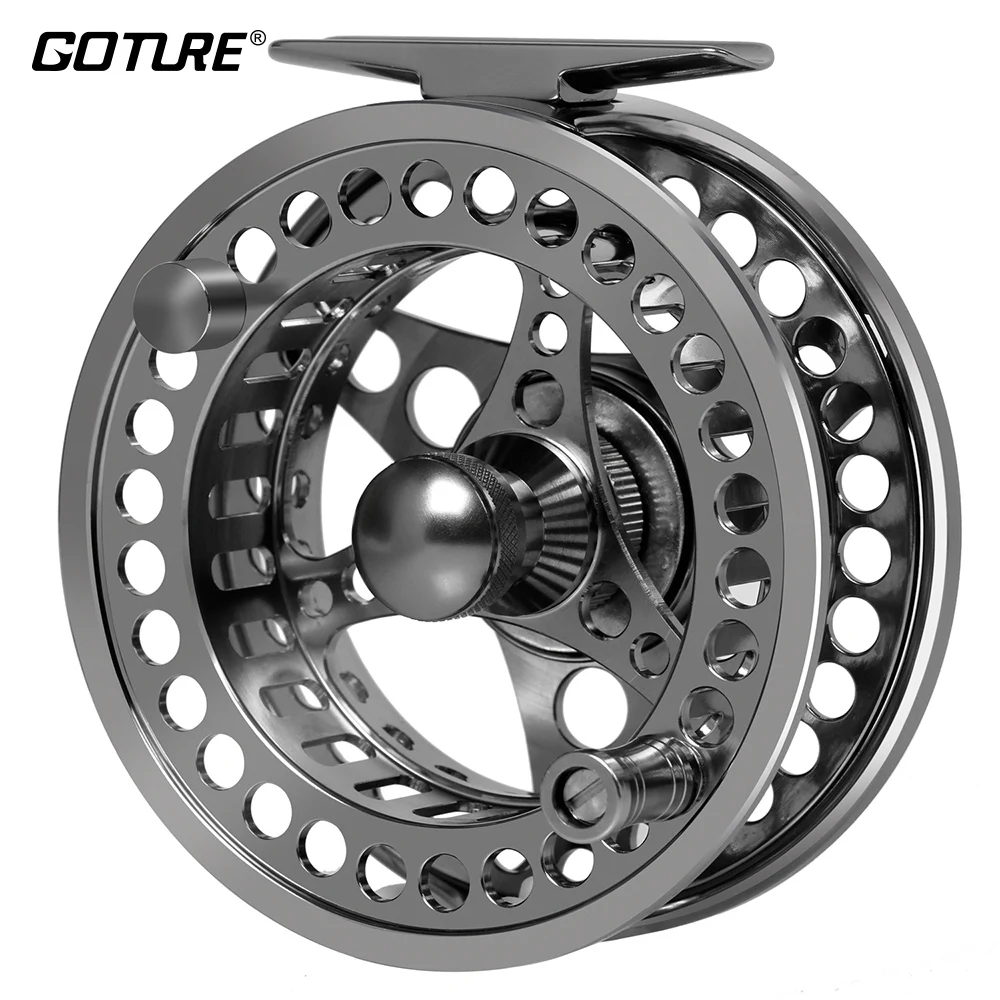 Goture-carrete de pesca con mosca CNC, herramienta de fundición a presión izquierda/derecha, arrastre máximo de 8kg, 3/4, 5/6, 7/8, 9/10 WT - imagen 5