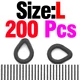 L 200PCS