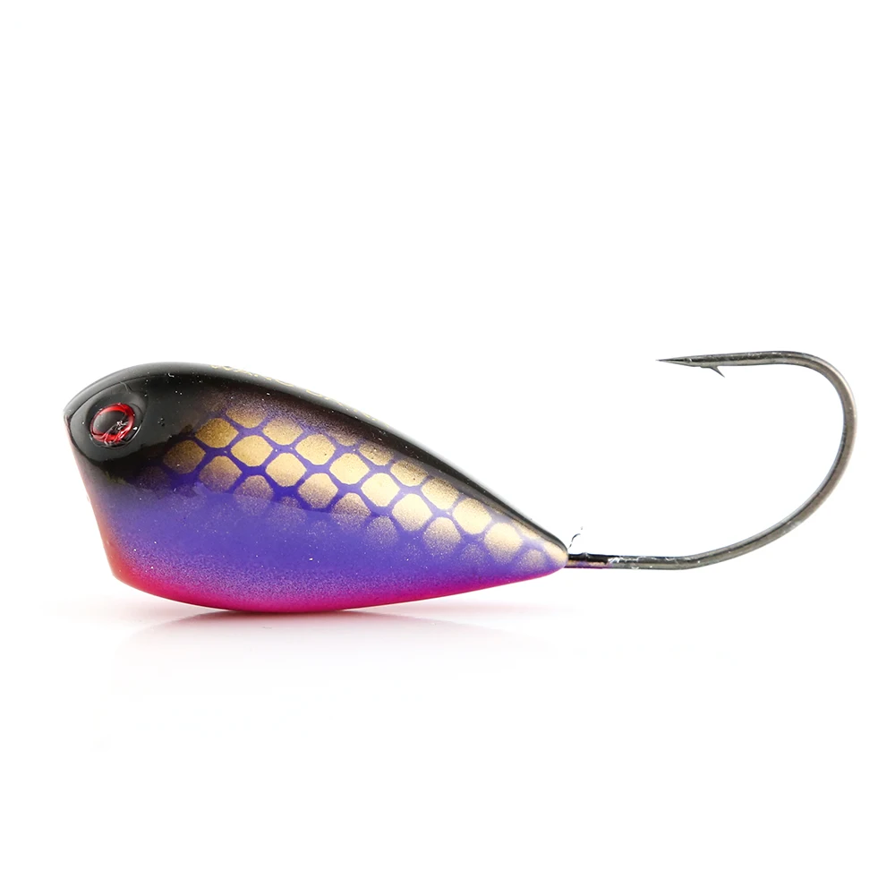 Cebo de huevo flotante, 50mm, 13g, cebo Artificial para nadar, Wobblers, cebo duro con un solo gancho - imagen 4
