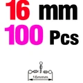 100Pcs 16mm