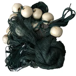 Red de nailon fuerte para Pesca, Red de arrastre de 20mm-25mm, Red de Pesca roja, herramienta de Pesca, profundidad de 2m, longitud de 10m-20m