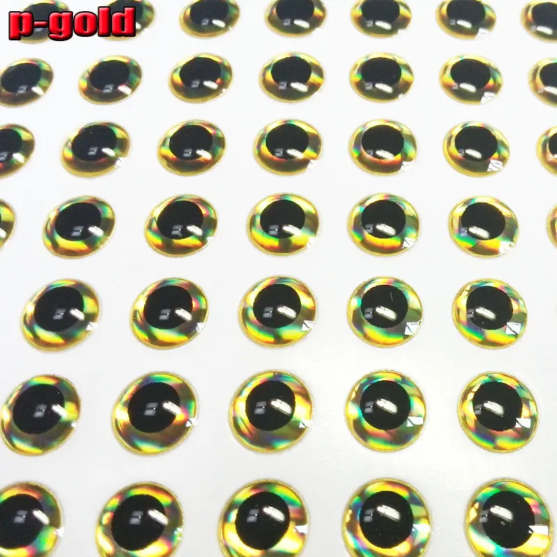 Ojos artificiales 3D/4D para señuelos de pesca con mosca - imagen 4
