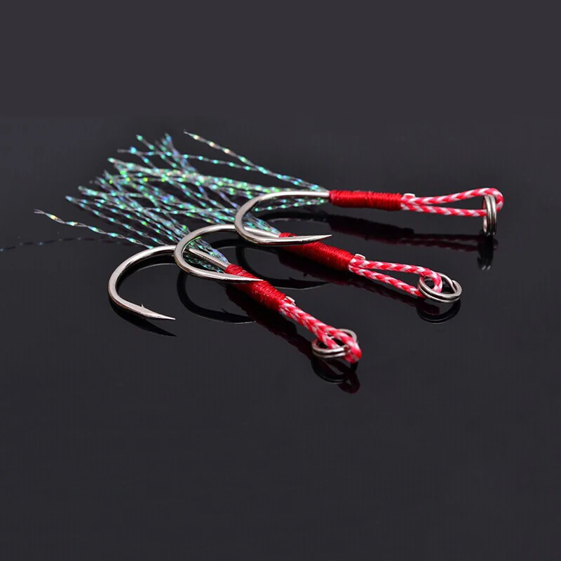 Anzuelo de asistencia jigging con sobrepeso, ideal pesca en barco - imagen 5